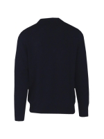 Gant Small Graphic Badge Crew Neck Sweater 433 evening blue