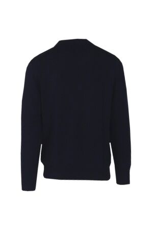 Gant Small Graphic Badge Crew Neck Sweater 433 evening blue
