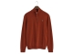 Gant Superfine Lambswool Half-Zip Sweater 845 deep orange