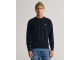 Gant Classic Cotton Crew Neck Sweater 433 evening blue