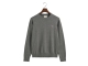 Gant Classic Cotton Crew Neck Sweater 92 dark grey melange