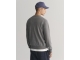 Gant Classic Cotton Crew Neck Sweater 92 dark grey melange