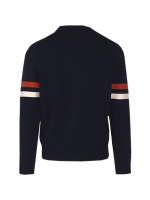 Gant Graphic Badge Crew Neck Sweater 433 evening blue