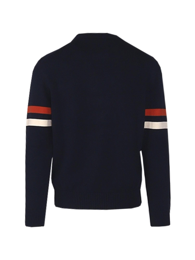 Gant Graphic Badge Crew Neck Sweater 433 evening blue