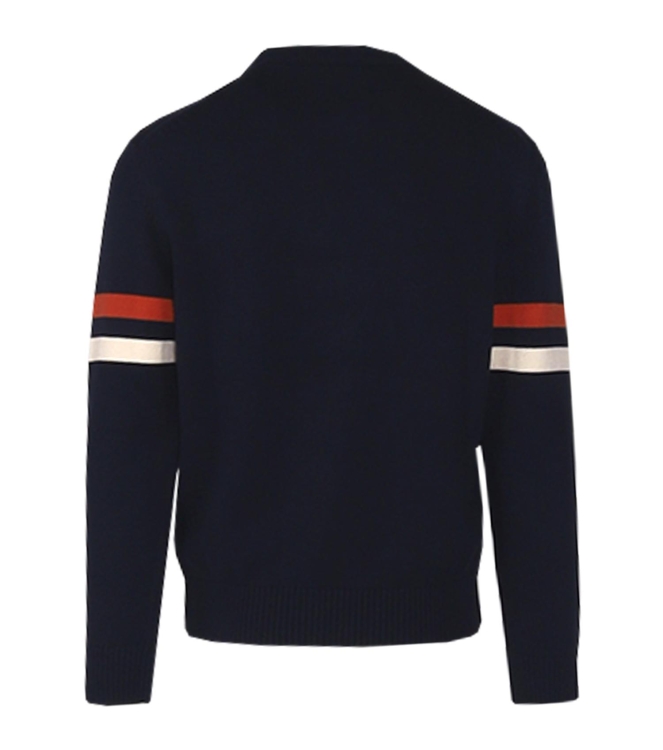 Gant Graphic Badge Crew Neck Sweater 433 evening blue