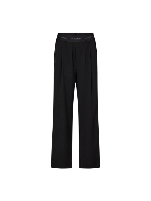 Co Couture AminaCC logo shimmer pants 96 Black
