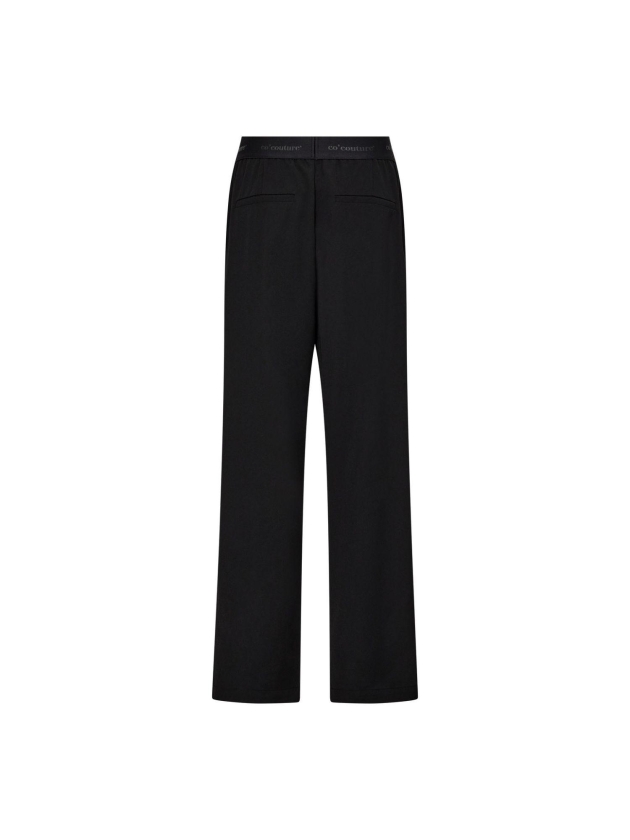 Co Couture AminaCC logo shimmer pants 96 Black
