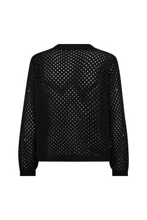 Co Couture HoopaCC krystal cardigan 96 Black