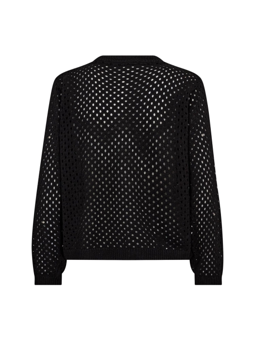 Co Couture HoopaCC krystal cardigan 96 Black