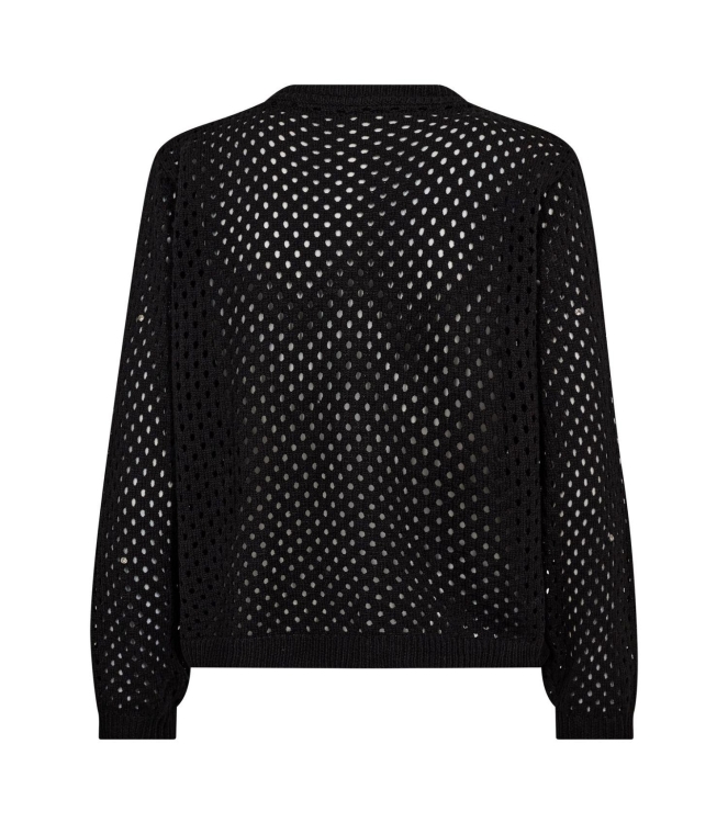 Co Couture HoopaCC krystal cardigan 96 Black