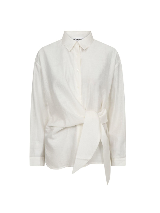 Co Couture IdinaCC tie shirt 11 Off white