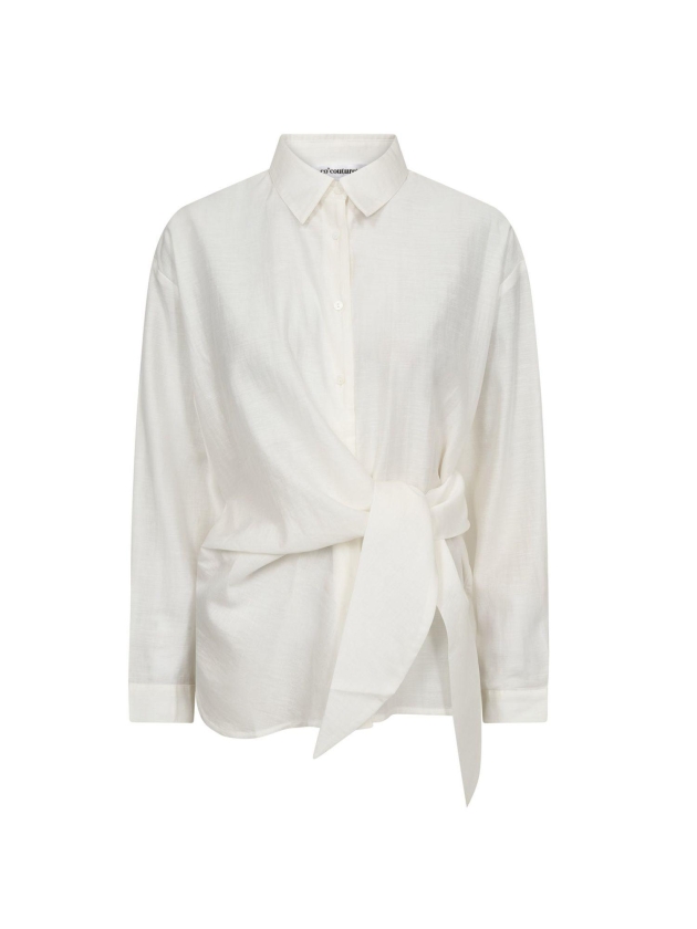 Co Couture IdinaCC tie shirt 11 Off white
