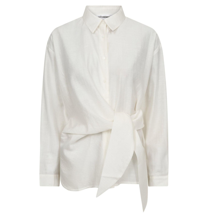 Co Couture IdinaCC tie shirt 11 Off white