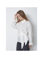Co Couture IdinaCC tie shirt 11 Off white