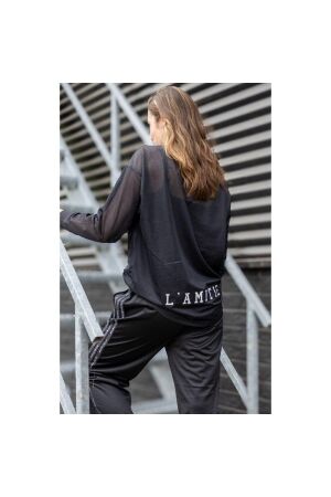 Haute L Amitie Haute drift blouse Black
