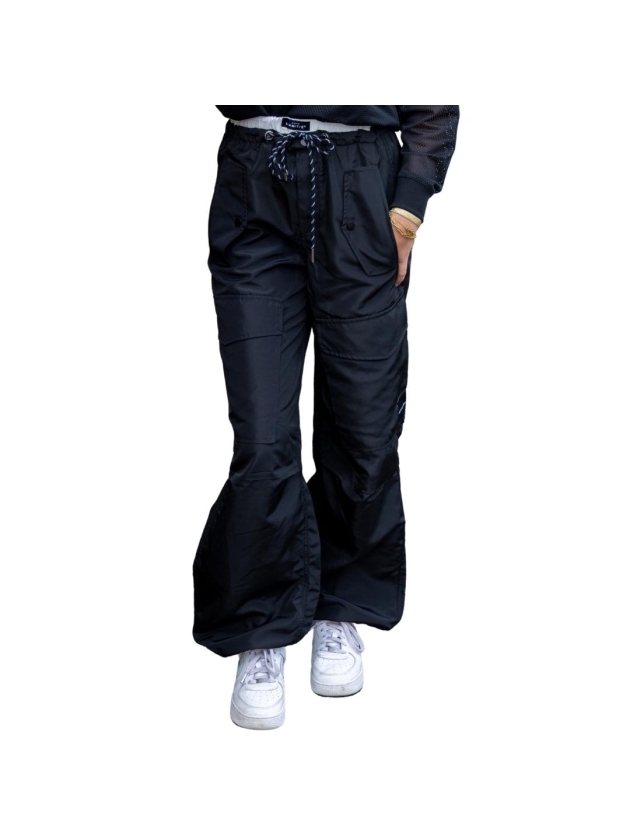 Haute L Amitie Cargo pull on tall trouser Black