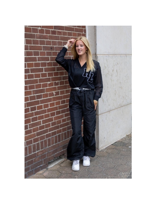 Haute L Amitie Cargo pull on tall trouser Black