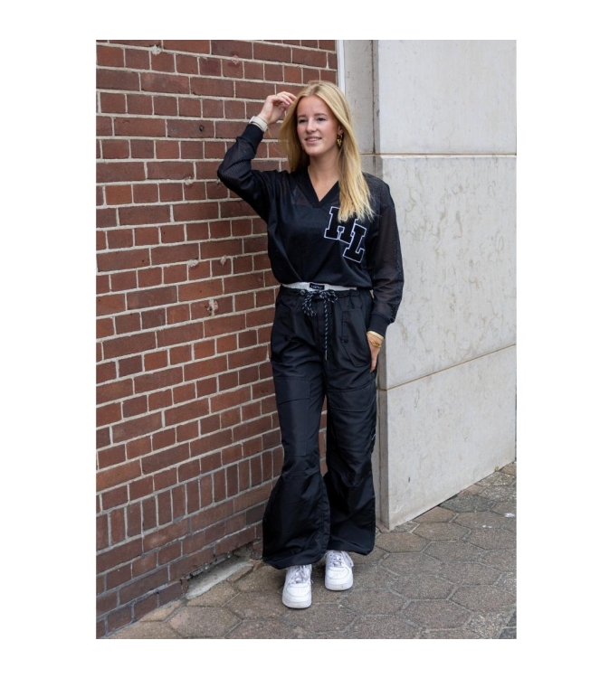 Haute L Amitie Cargo pull on tall trouser Black