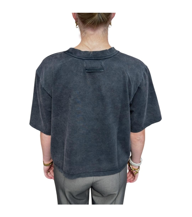 Haute L Amitie Intro acid logo tee Black