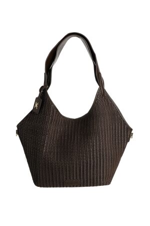 Xandres SHOPPER_AMBER 4250 dark chocolate