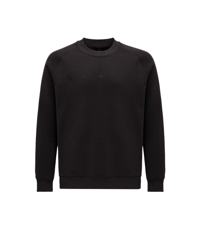 Genti Basic logo sweater 020 Black