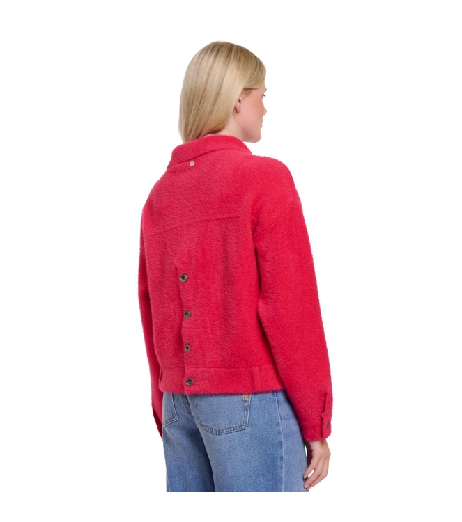 Rino en Pelle Boxy jacket 10996 pink punch