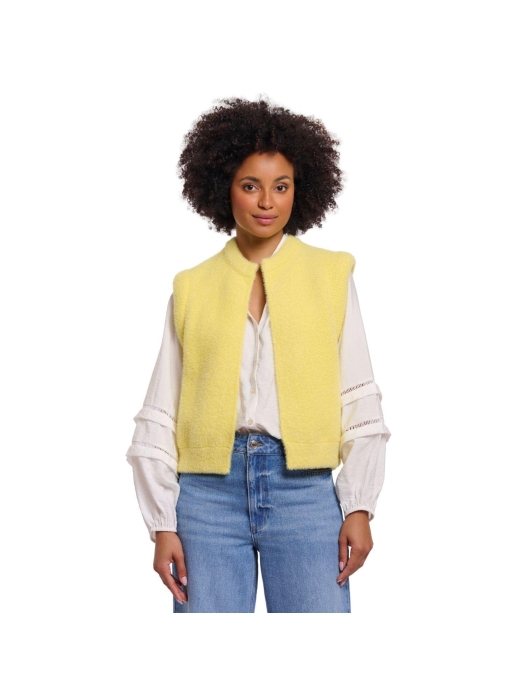 Rino en Pelle Short waistcoat 11059 breezy lime
