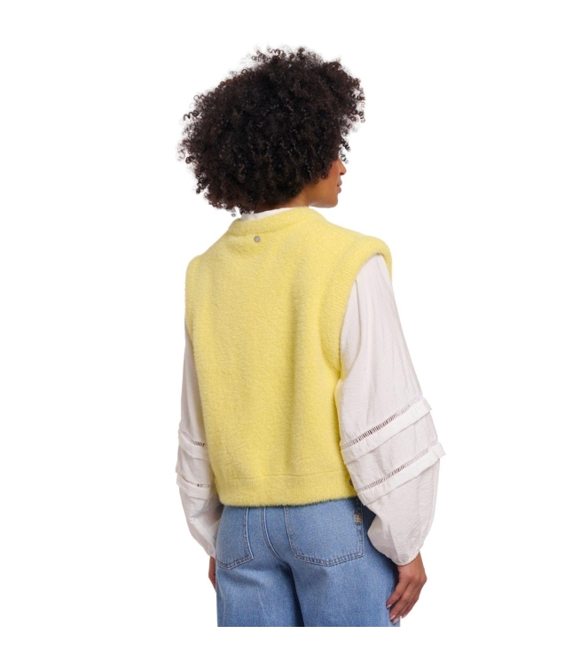 Rino en Pelle Short waistcoat 11059 breezy lime