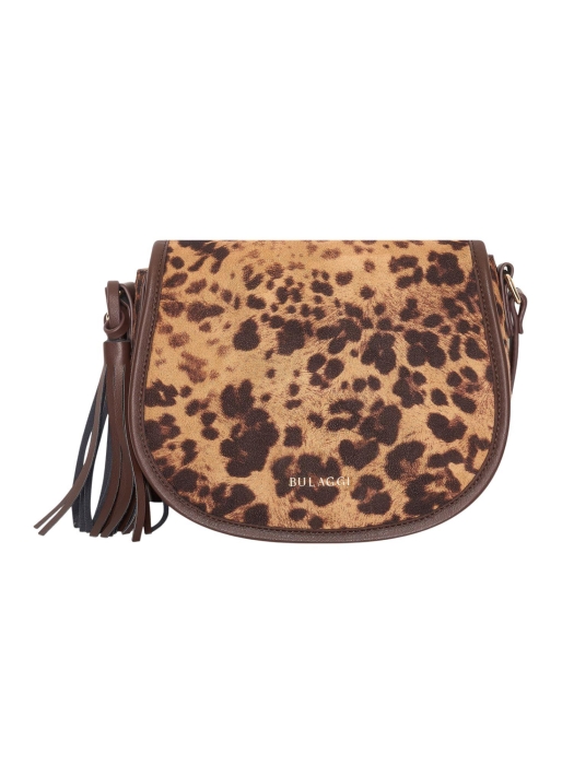 Bulaggi Leopard saddle bag 25 Cognac