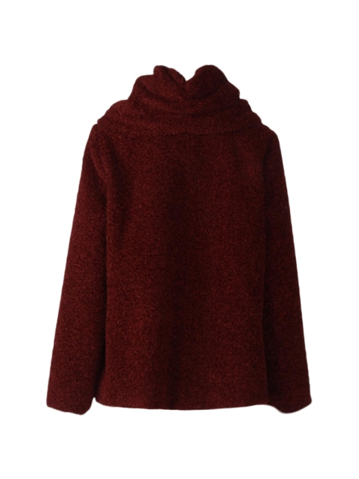 Civas Coat kort 054 Aubergine