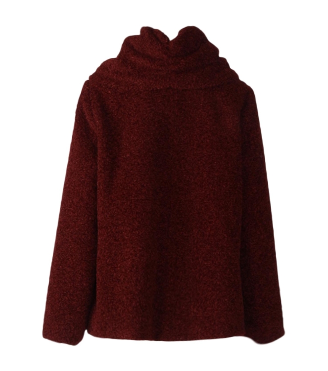 Civas Coat kort 054 Aubergine
