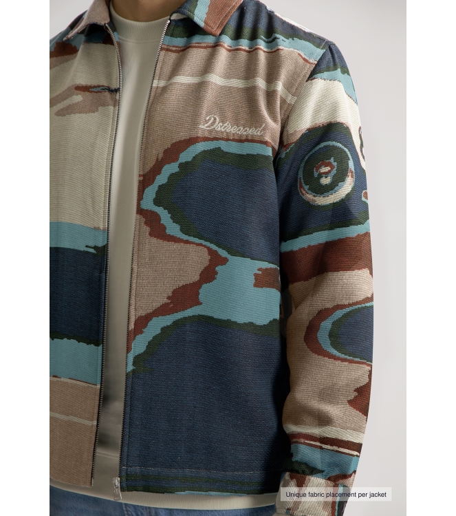 Dstrezzed Carter Jacket 621 Blue fusion