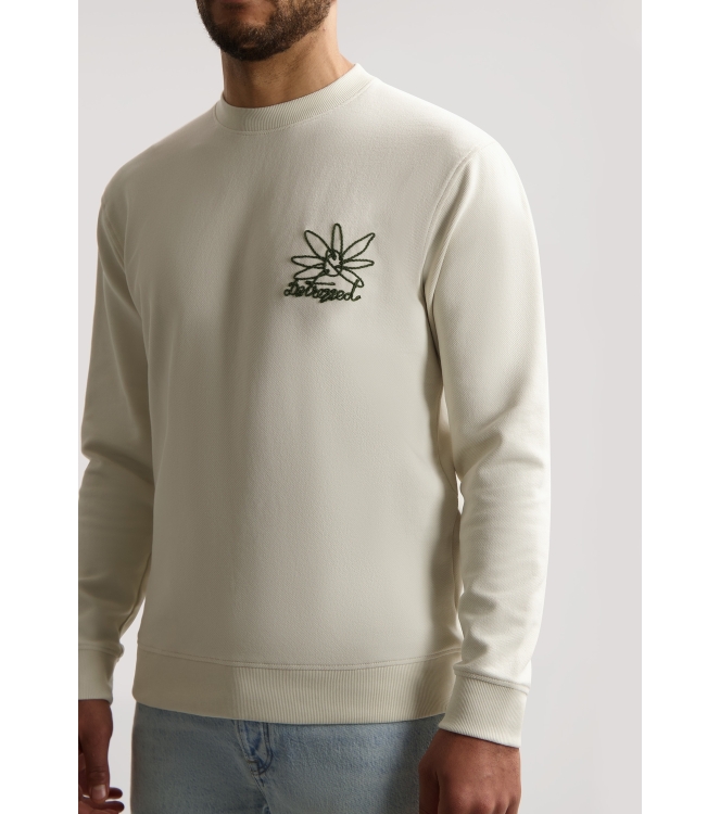 Dstrezzed Karas crewneck 107 Silver birch