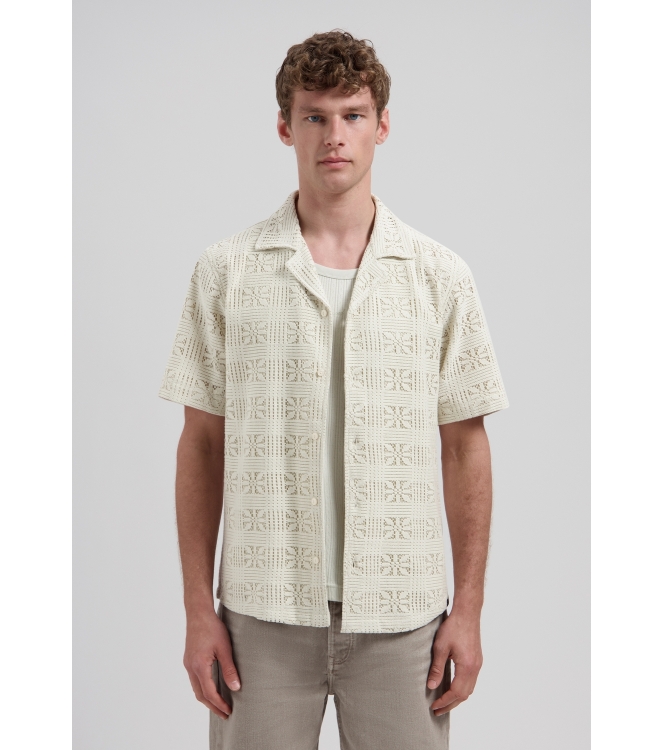 Dstrezzed Luca Resort Shirt 107 Silver birch