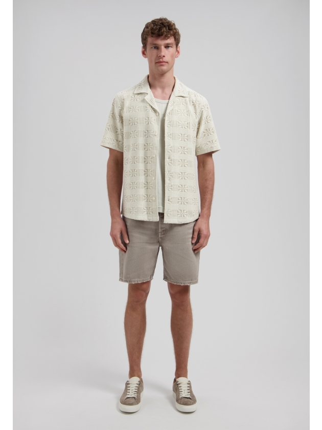 Dstrezzed Luca Resort Shirt 107 Silver birch