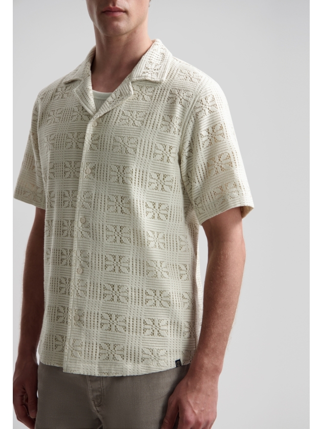 Dstrezzed Luca Resort Shirt 107 Silver birch