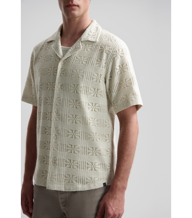 Dstrezzed Luca Resort Shirt 107 Silver birch