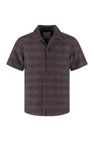 Dstrezzed Luca Resort Shirt 463 Purple grey