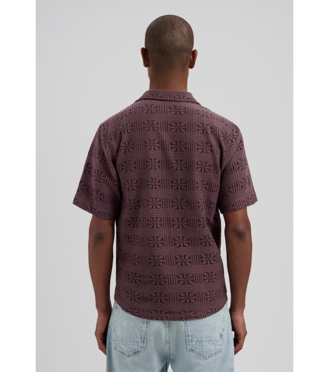 Dstrezzed Luca Resort Shirt 463 Purple grey