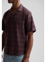 Dstrezzed Luca Resort Shirt 463 Purple grey