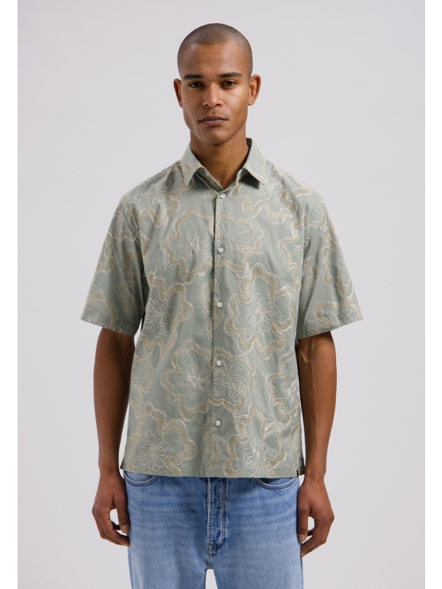 Dstrezzed Dylan Summer Shirt 564 Green shadow