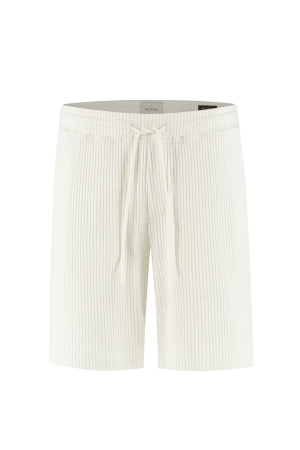 Dstrezzed Logan Waffle Sweatshort 107 Silver birch