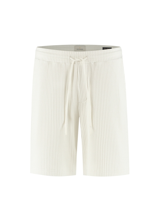 Dstrezzed Logan Waffle Sweatshort 107 Silver birch