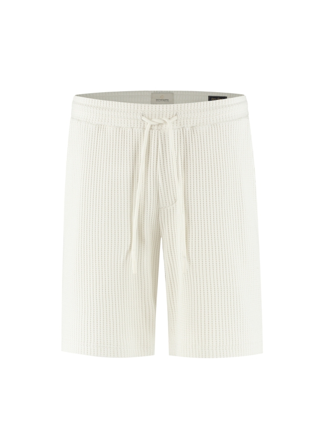 Dstrezzed Logan Waffle Sweatshort 107 Silver birch