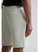 Dstrezzed Logan Waffle Sweatshort 107 Silver birch