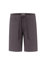Dstrezzed Logan Waffle Sweatshort 463 Purple grey