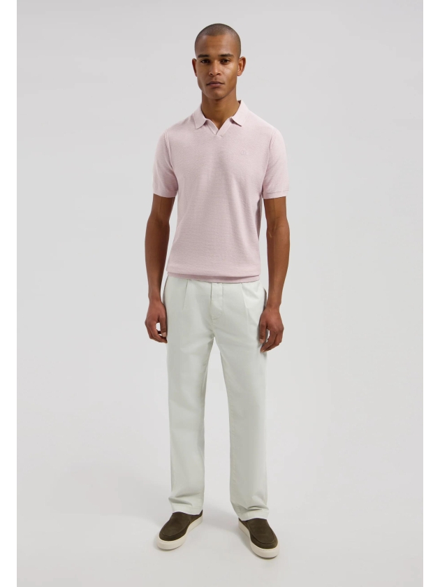 Dstrezzed Mercury Short Sleeve Polo 462 Violet ice