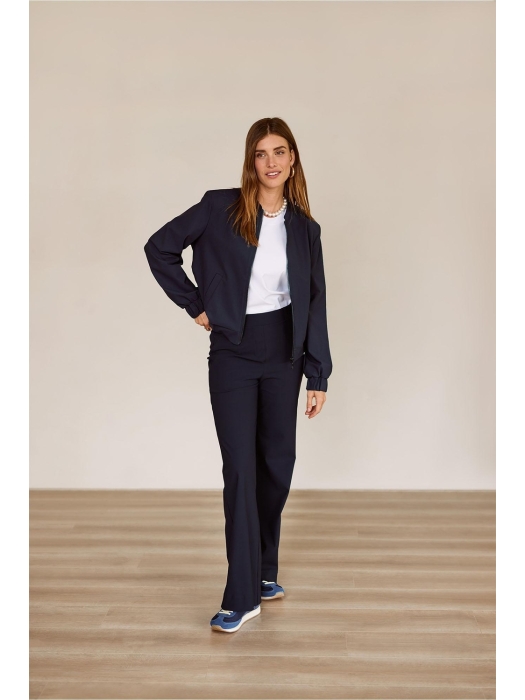Studio Anneloes Benja bomber jacket 6900 dark blue