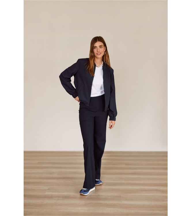 Studio Anneloes Benja bomber jacket 6900 dark blue