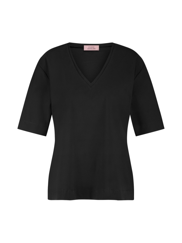 Studio Anneloes Roller shirt 9000 black
